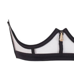 BLACK OPEN BRA - Imagen 2